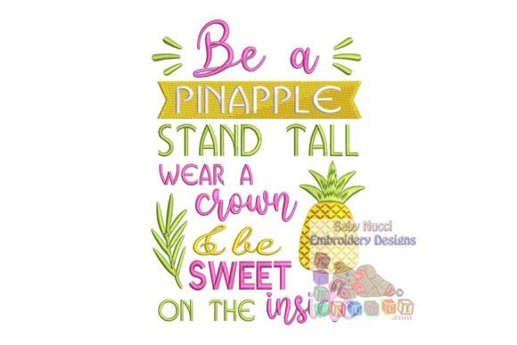 Be a Pinapple: A Summer Embroidery Review