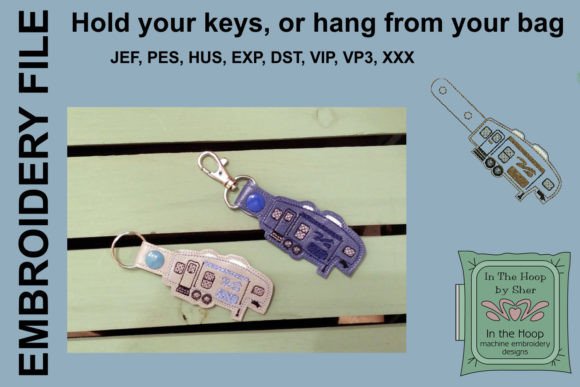 Camper Key Fob: A Craft Fair Designer Review
