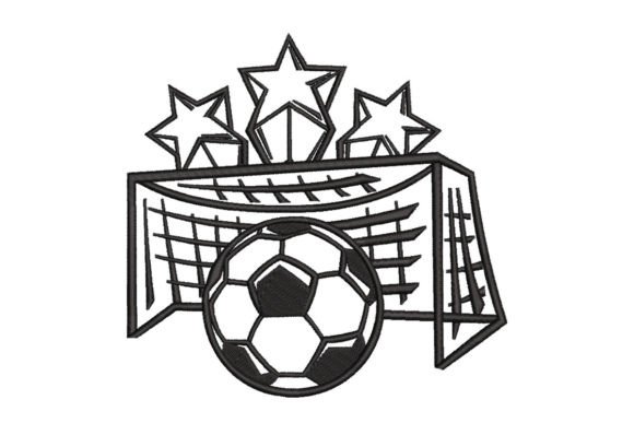 Castle Soccer Ball: A Fantasy Sports Embroidery Review