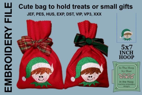 Elf Treat Bag or Gift Bag: A Designer Review