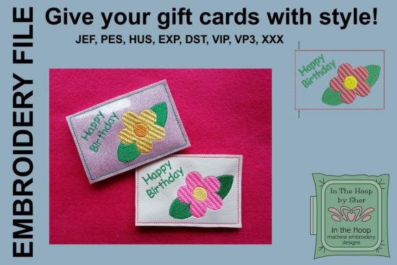 Flower Birthday Gift Card Holder Review