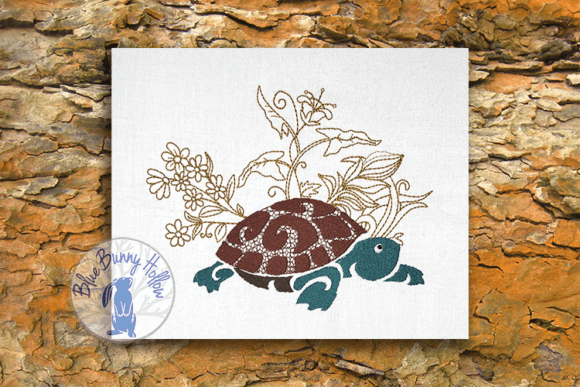 Land Turtle 4: A Whimsical Embroidery Review