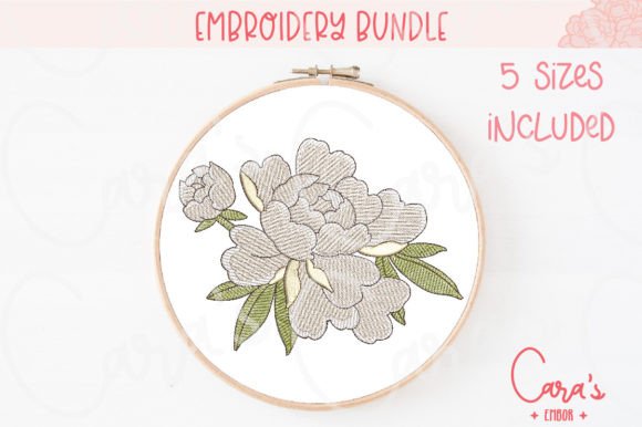 Peonies: A Professional Embroidery Design Review