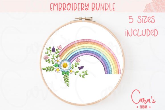 Rainbow and Flowers Ava: Boutique Sweatshirt Review