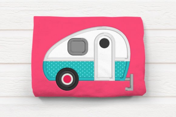 Retro 50s Camper Applique Design Review