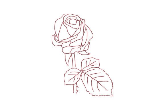 Rose Flower with a Leaf: A Designer's Review
