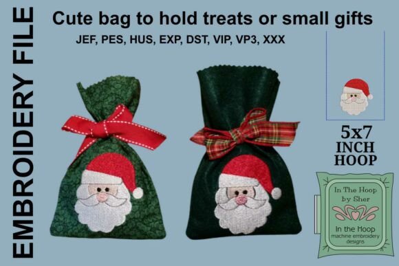 Santa Treat Bag or Gift Bag: A Designer's Review