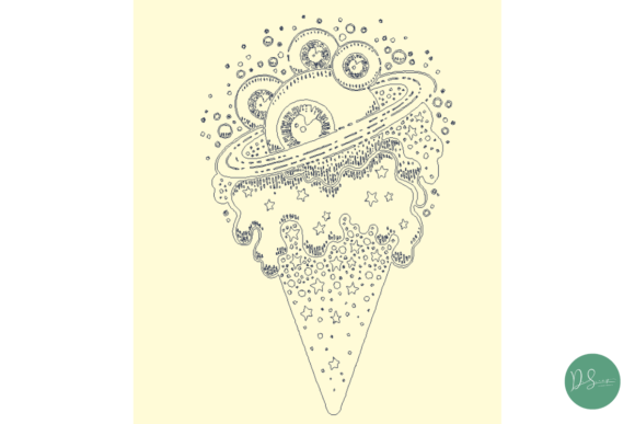 Space Ice Cream: A Psychedelic Holiday Embroidery Review