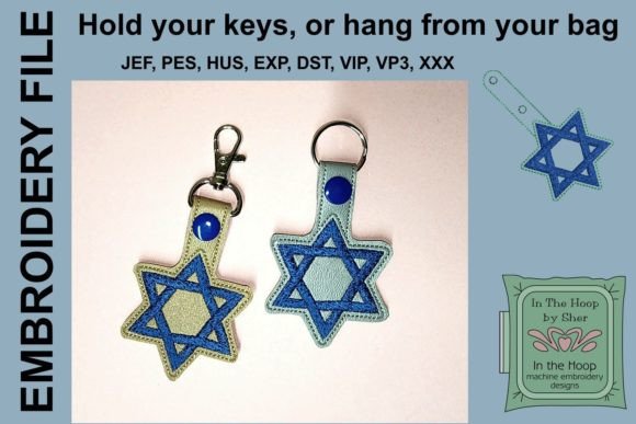 Star of David Key Fob: A Review for Etsy Sellers