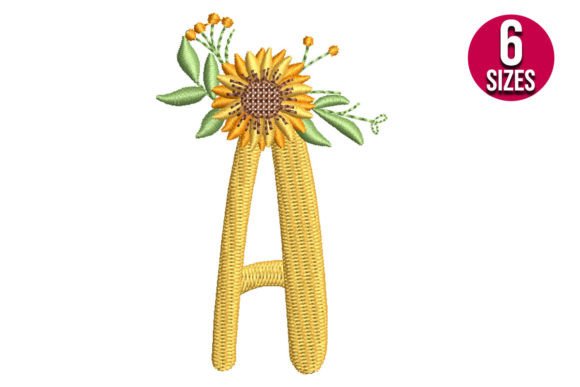 Sunflower Alphabet Letter a: A Designer's Business Review