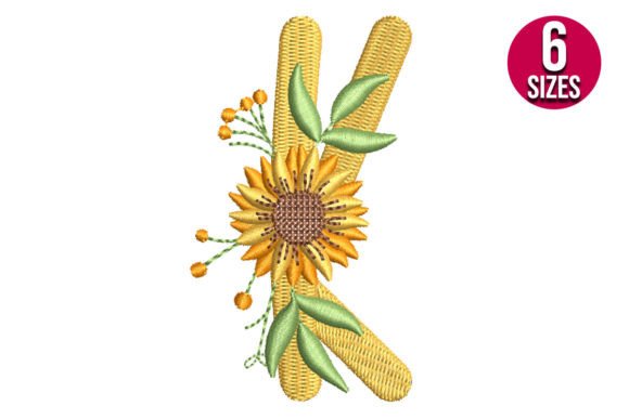Sunflower Alphabet Letter K: A Seasonal Design Review