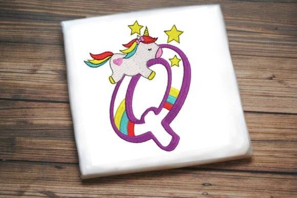 Unicorn Rainbow Letter Q: A Designer Review